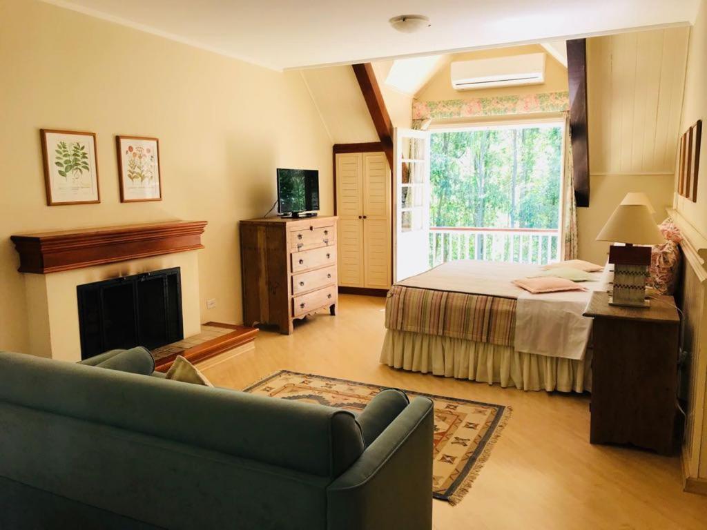 Recanto Da Paz Hotel Fazenda Атибая Номер фото